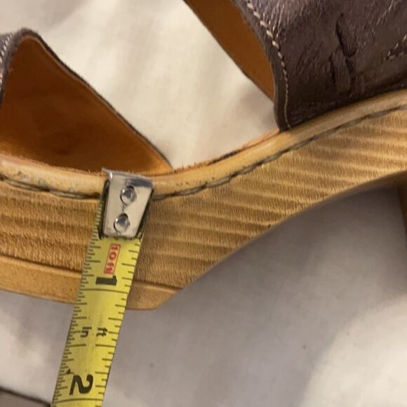 TSONGA PEWTER/BRONZE MULES.  LIGHTWEIGHT.  COMFY.  NEW - Picture 8 of 10